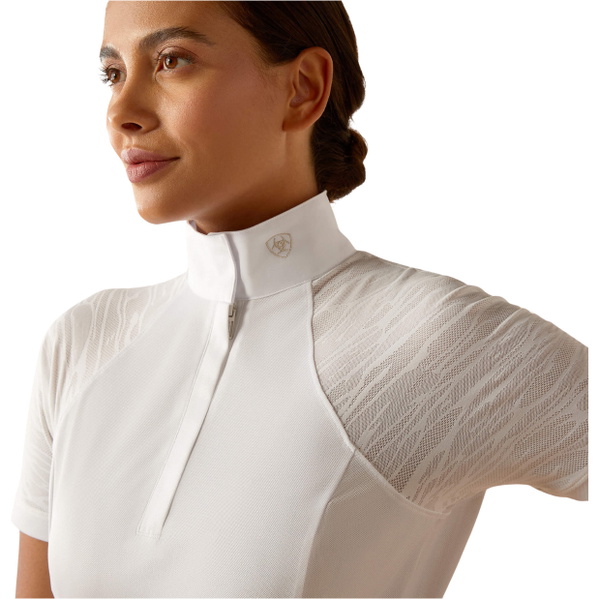 2025 Ariat Femmes Aptos Vent 2.0 Chemise De Démonstration 10054985 - White
